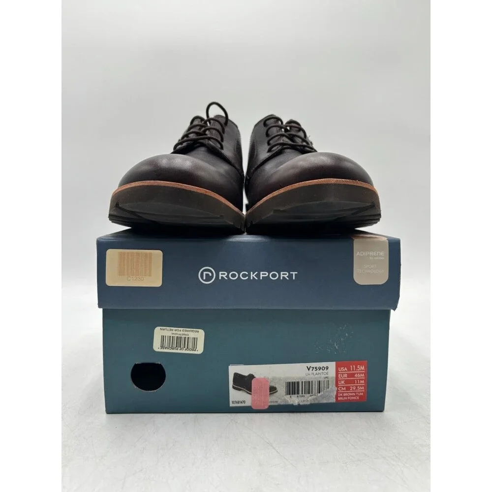 Rockport V75909 LH PLAINTOE Men's NEW Oxford Shoes US Size 11.5 M